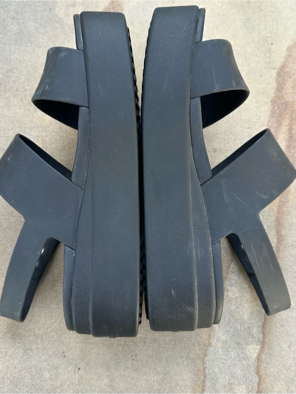Crocs Lite Ride Brooklyn Low Wedge Platform Sandals Women's 6 NEW - Picture 5 of 10
